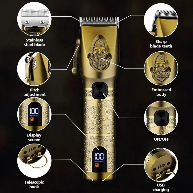 Viking Digitalna Mašinica za Šišanje 3u1 Kvalitetno