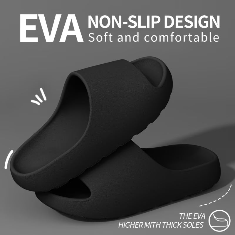Unisex Slip-On Papuče – Protuklizne, Mekane i Udobne za Kuću i Vani Kvalitetno