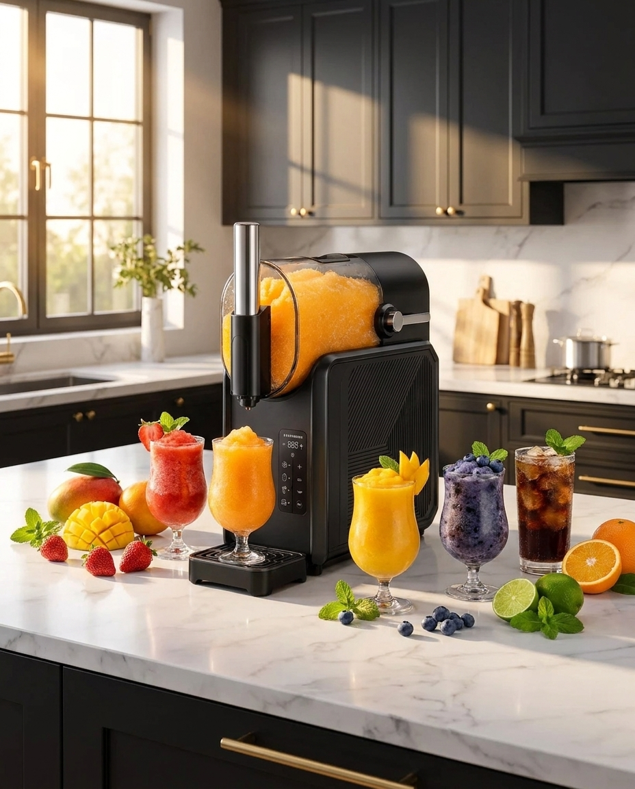 ❄️ FrostLux™ Pro – Premium Aparat za Slush Napitke 2.6L Kvalitetno