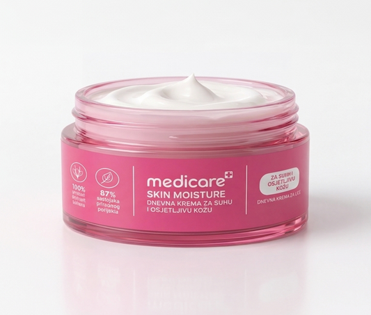 Medicare Skin Moisture – Krema za Suhu i Osjetljivu Kožu | 50 ml Medicare