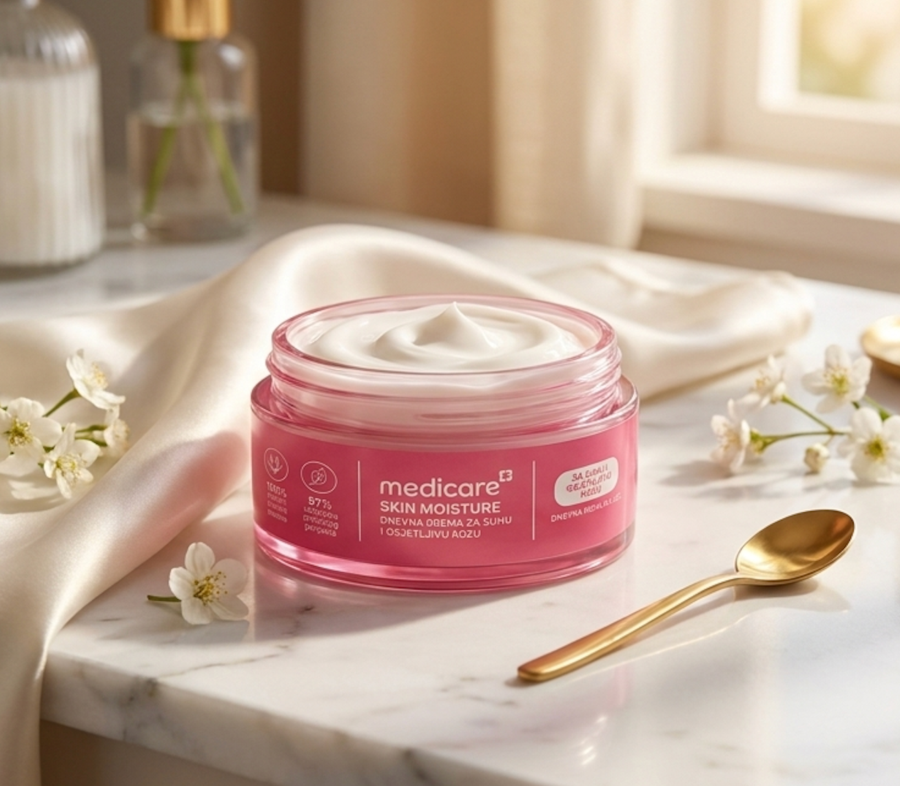 Medicare Skin Moisture – Krema za Suhu i Osjetljivu Kožu | 50 ml Medicare