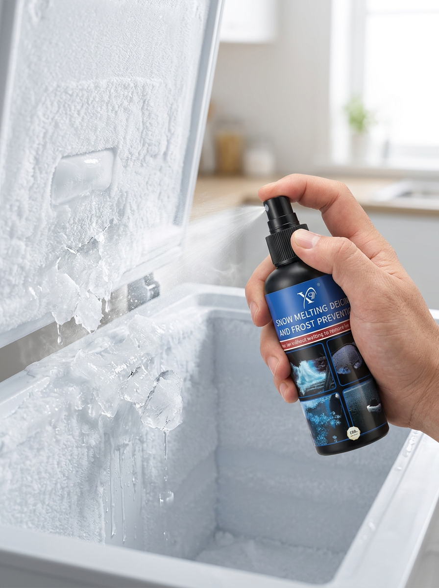Globetrek° DefrostingSpray – Sprej za brzo odmrzavanje frižidera i zamrzivača 🧊❄️ 1+1 GRATIS Kvalitetno