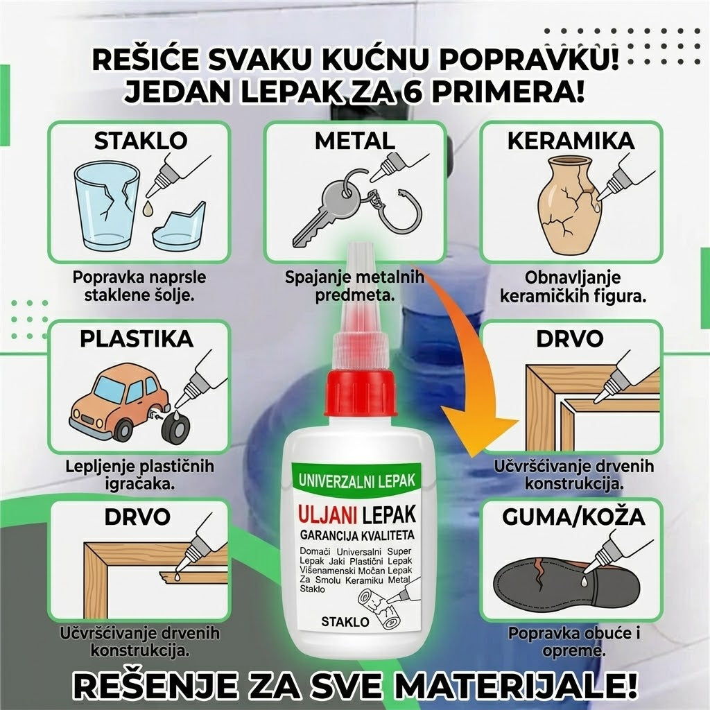 FixPro™ Instant Ljepilo 1+1 GRATIS Kvalitetno
