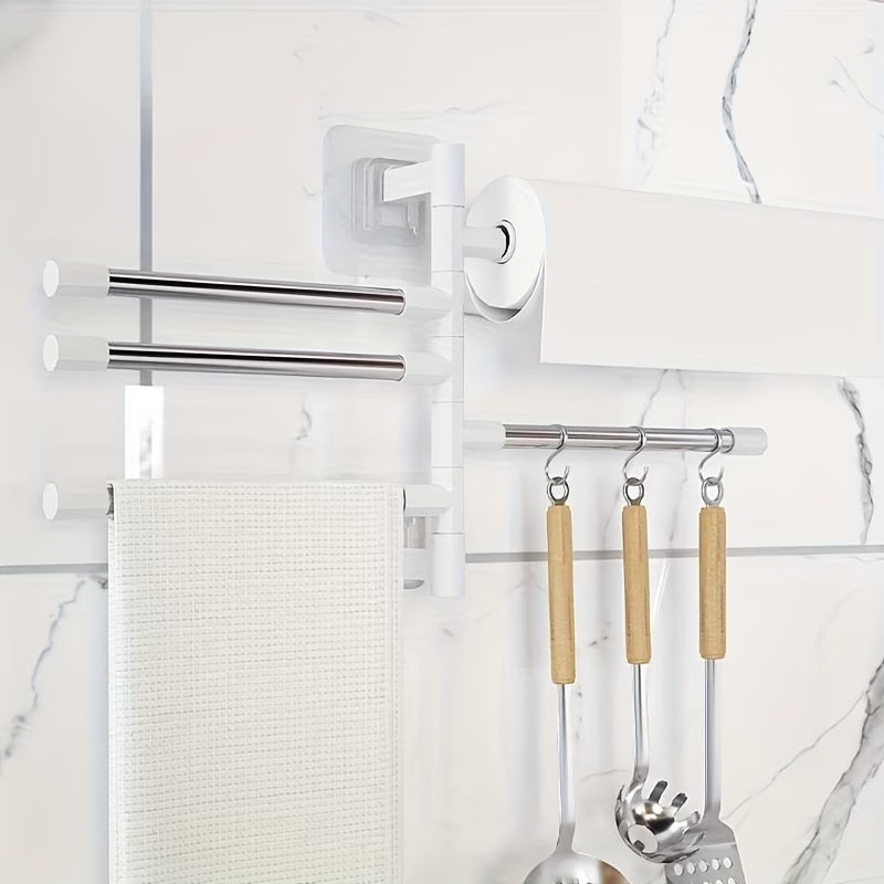 180° Rotirajuća Višenamjenska Trostruka Polica za Peškire(1+1 GRATIS)