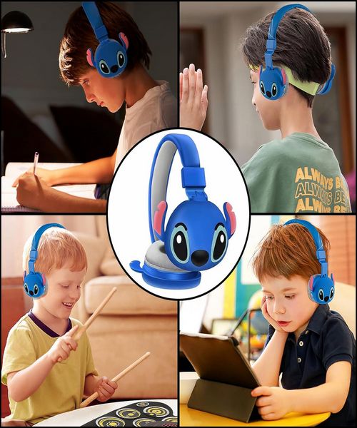 Bluetooth Slušalice Stitch Plave