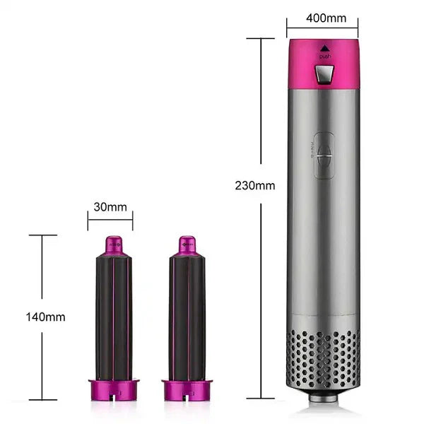 Air Styler - 5u1 Stajler sa nastavcima za oblikovanje kose Kvalitetno