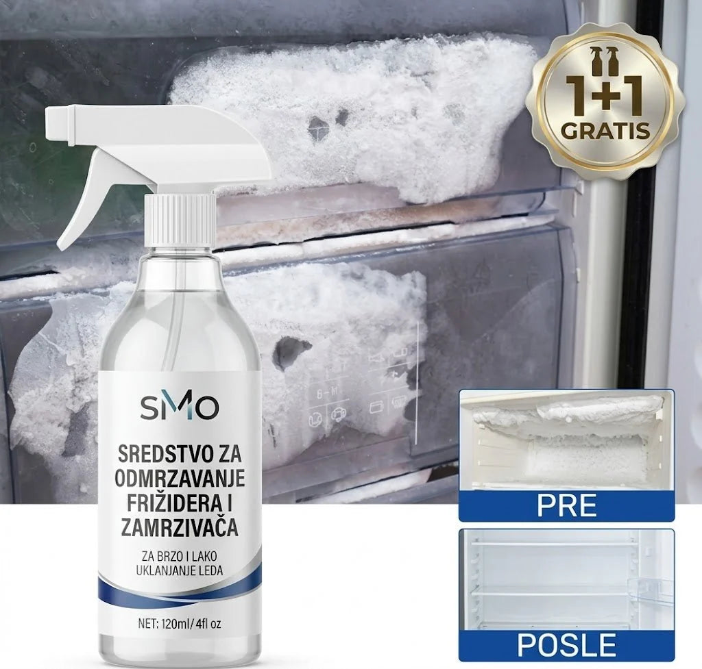 Globetrek° DefrostingSpray – Sprej za brzo odmrzavanje frižidera i zamrzivača 🧊❄️ Kvalitetno