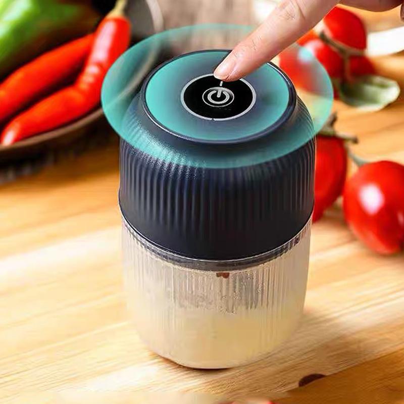 Mini Električna Sjeckalica za Hranu 250ml | USB Punjiva | Za Luk, Bijeli Luk, Meso i Povrće Kvalitetno