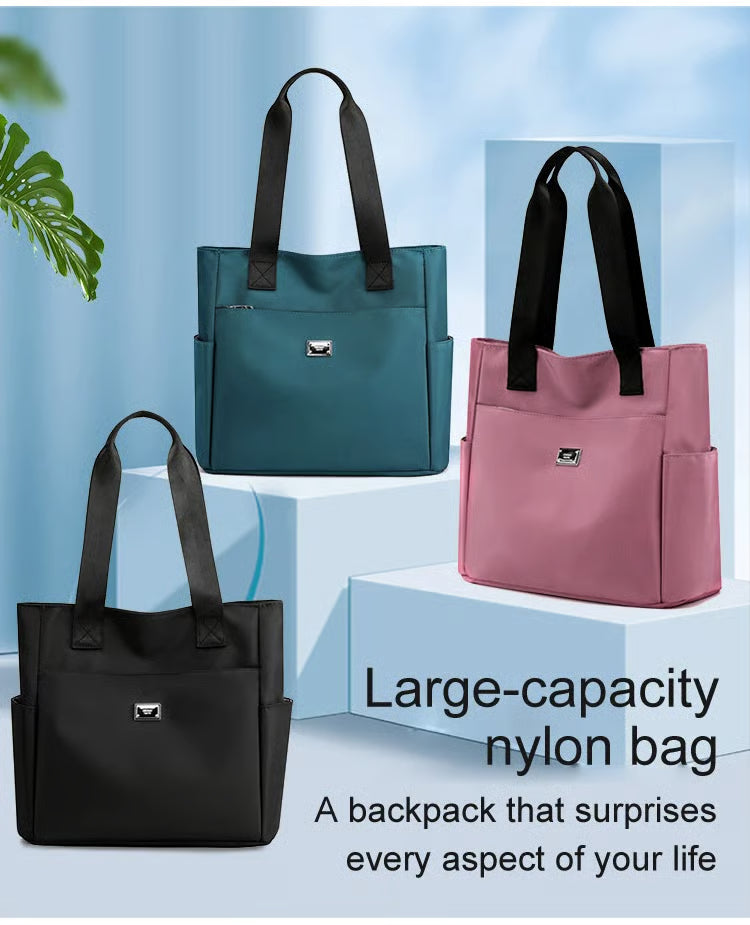 Velika Vodoodbojna Nylon Torbica sa Više Pretinaca 👜 Kvalitetno