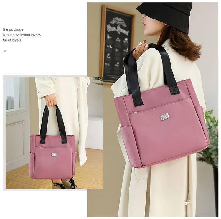 Velika Vodoodbojna Nylon Torbica sa Više Pretinaca 👜 Kvalitetno