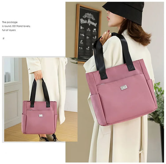 Velika Vodoodbojna Nylon Torbica sa Više Pretinaca 👜 Kvalitetno