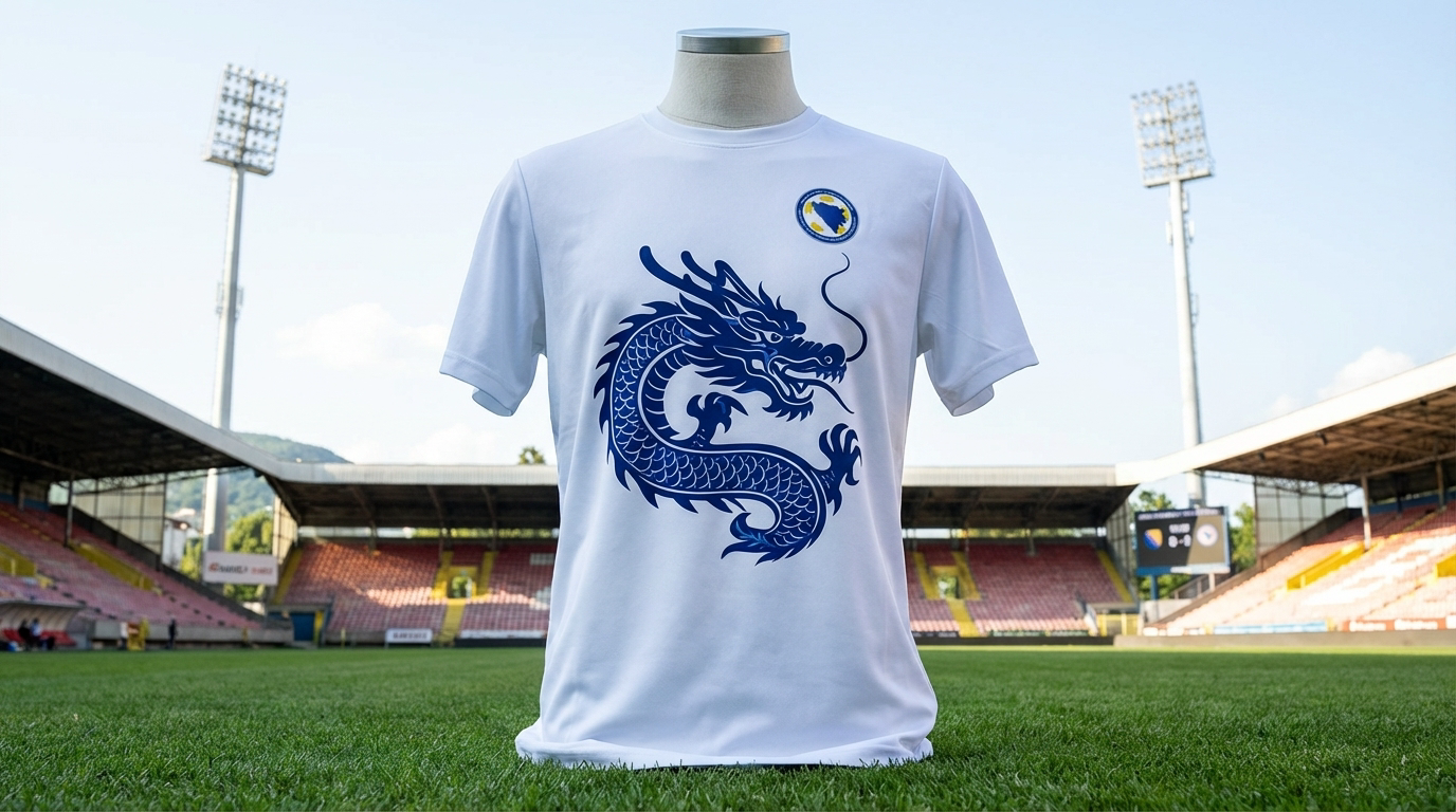 BOSNIA DRAGON Premium Majica – Svjetsko prvenstvo Edition Kvalitetno
